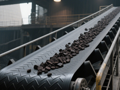 煤輸送帶跑偏漏煤?聚厲快速橡膠修補劑兼顧強度與效率